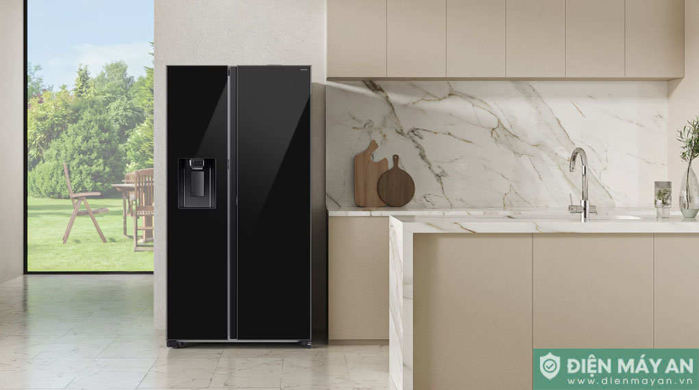 Tủ lạnh Samsung Inverter 634 lít Side By Side RS80F65J2BSV